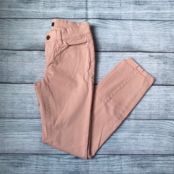 Ann Taylor Denim - Ann Taylor Peach Jeans - Size 0 Petite